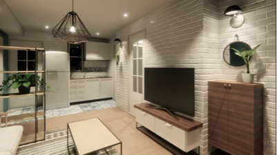 雲城室內裝修設計有限公司 - 美式實境設計圖