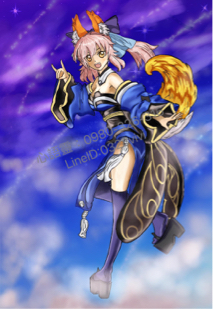 心語靈 -  動漫人物臨摹繪製