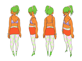 侯伊亭 - 角色設計