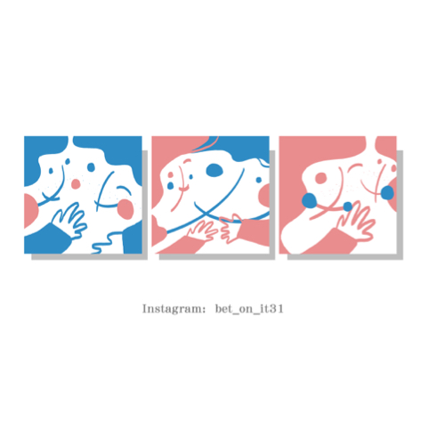 《Junmei》個人設計工作室 - 抽象插畫創作