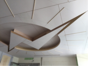 賴建宇木工室內裝潢 - 造型天花板（施作中）