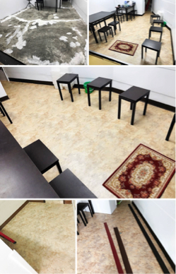 富穗室內裝修工程 - PVC方塊地板施工 富穗室內裝修工程 - PVC方塊地板施工