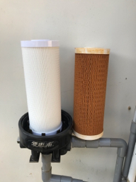暐凱水電冷氣工程行 - 全戶濾境設備更換後的濾心 暐凱水電冷氣工程行 - 全戶濾境設備更換後的濾心