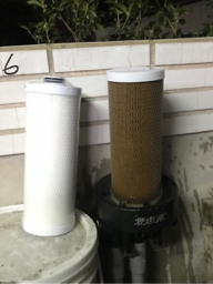 暐凱水電冷氣工程行 - 全戶濾境設備更換後的濾心 暐凱水電冷氣工程行 - 全戶濾境設備更換後的濾心