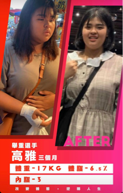 xline健身俱樂部 - 學員效果照片