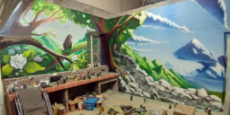 雅色創作坊 - 大圖彩繪作品