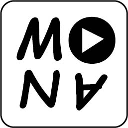 yafang - 自己設計的文字logo （Mona) 