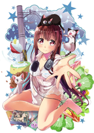 Level X勇者漫畫工作室 - 前略。我與貓和天使同居