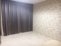 林淇葆-室內裝潢規劃設計 - 居家住宅 ? 主臥房設計案例 
壁紙、塑膠地磚、窗簾 