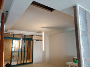 東秝國際有限公司 - 竹北音樂教室噴漆