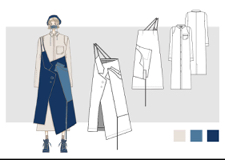 :Pationicorn - 服裝人體圖+服裝平面圖