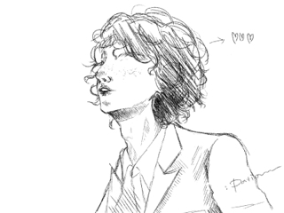 :Pationicorn -  素描插畫Finn