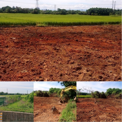 郁漣企業社 - 整地作業