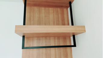 💫藝和工程💫 - 配合木作白鐵烤漆吊衣架 💫藝和工程💫 - 配合木作白鐵烤漆吊衣架