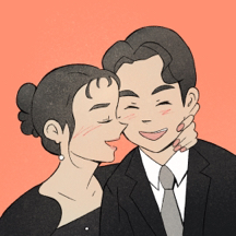 cco_illustration 似顏繪/人像插畫 - ★方案B-2人像1張圖=1800$