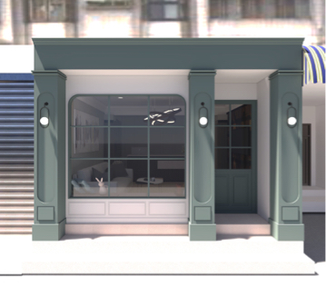 知硯室內裝修設計有限公司 - 門面意向