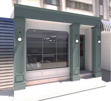 知硯室內裝修設計有限公司 - 門面意向