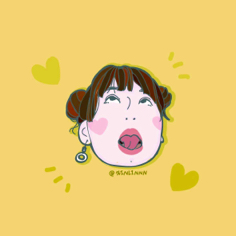 草莓波霸奶茶 - 人頭