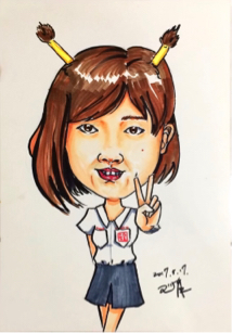 黃子育 - 創意人像速寫