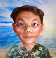 SammySu環境彩繪/壓克力/油畫 - 客訂電腦繪圖（半寫實）