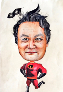 黃子育 - 創意人像速寫