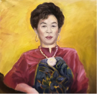 SammySu環境彩繪/壓克力/油畫 - 簡筆油畫肖像