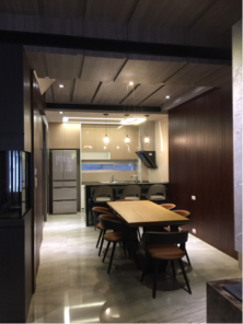 森凱室內裝潢工程 - 實木格柵