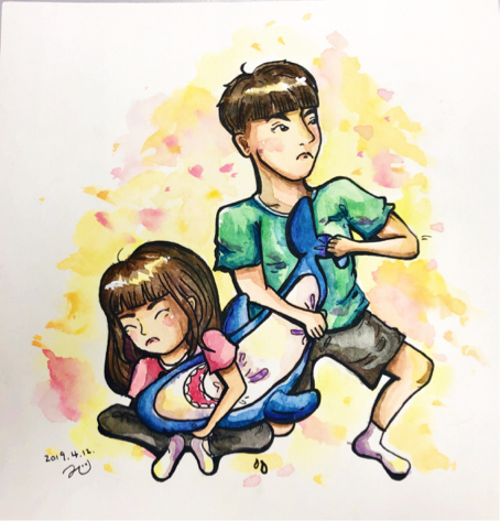 黃子育 -  插畫卡片