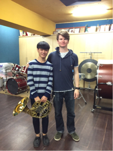 張老師音樂家教 - 參與德國巴伐利亞廣播交響樂團法國號首席 Carsten Duffin 教授大師班 張老師音樂家教 - 參與德國巴伐利亞廣播交響樂團法國號首席 Carsten Duffin 教授大師班