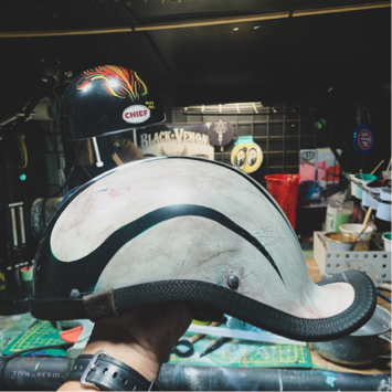 王子璽 - 風格安全帽彩繪設計 完成品