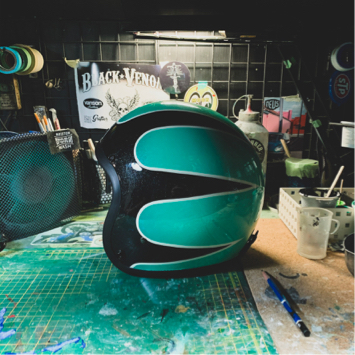 王子璽 - 風格安全帽彩繪設計 完成品