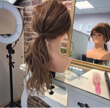 Aliray艾莉瑞新娘造型.美睫.形象設計.彩妝課程 - 韓式低馬尾 Aliray艾莉瑞新娘造型.美睫.形象設計.彩妝課程 - 韓式低馬尾
