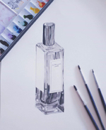 林心如 - 水彩畫