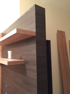 誠品木室內設計裝潢 - 波麗不用上漆電視牆