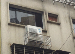 PRO 空調規劃設計 -    室外機 / 裝鐵籠 / 安全施作