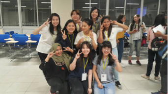 詹惠晴 - Asia Summer program - 與亞洲各國學生交流