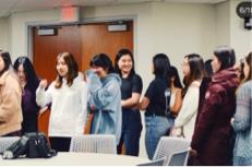 陳昶雯 - 參與Asian American association 合作活動