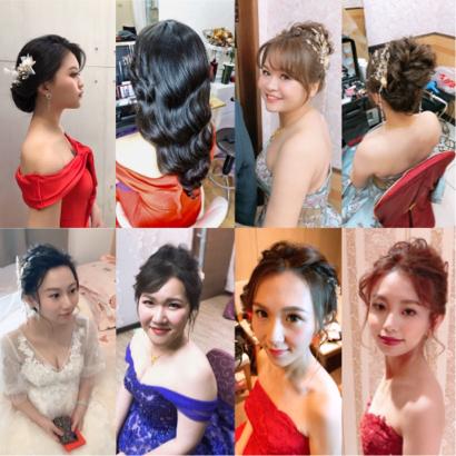 Jalian婕安巧妝/新秘/紋繡/美甲 - 現場新娘造型分享 Jalian婕安巧妝/新秘/紋繡/美甲 - 現場新娘造型分享