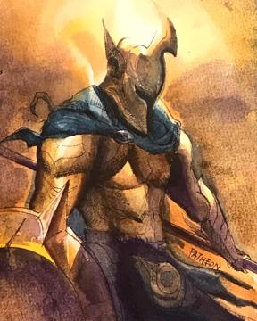 楊昕 - 水彩遊戲人物