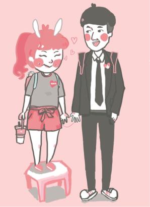 彭馨民 - 情侶插圖