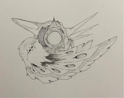 Jian Xun 插畫/設計 - 代針筆插畫(鳥)