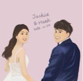 林采涵 - 婚禮小物 - Procreate 電繪