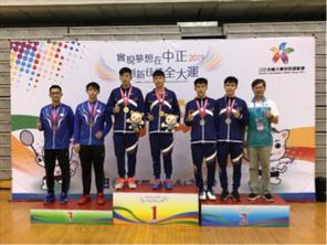 楊閔傑 - 全大運公開男雙季軍