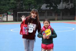 龔芸可 Katherine Kung - 至桃園內壢工業區旁的內定國小舉辦偏鄉教育營隊。