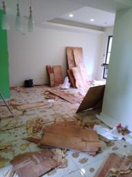 宏家工程有限公司 - 新竹竹東-木地板拆除