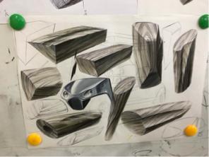 黃尚豪 - 麥克筆設計素描