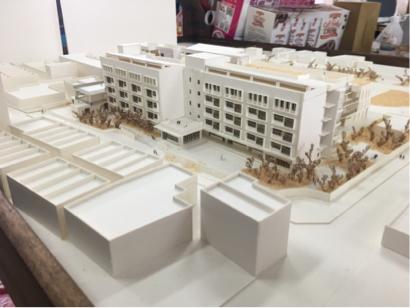 淡江建築系學生 （模型製作、圖面繪製） - 模型製作