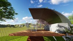 chiill_art工作室/藝術/空間與平面設計/音樂教室 - 庭院涼亭設計圖 chiill_art工作室/藝術/空間與平面設計/音樂教室 - 庭院涼亭設計圖