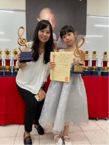 曾老師個人音樂工作室 - 維也納小提琴四年級組第一名