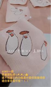 黃品珊 -  絹印版畫應用在生活用品上之圖示